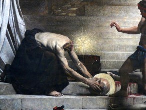Martyrdom of St Denis (zoomed)